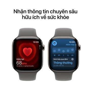 Apple Watch Series 11 42mm (5G) Viền Titan Dây Cao Su | Chính hãng Apple Việt Nam