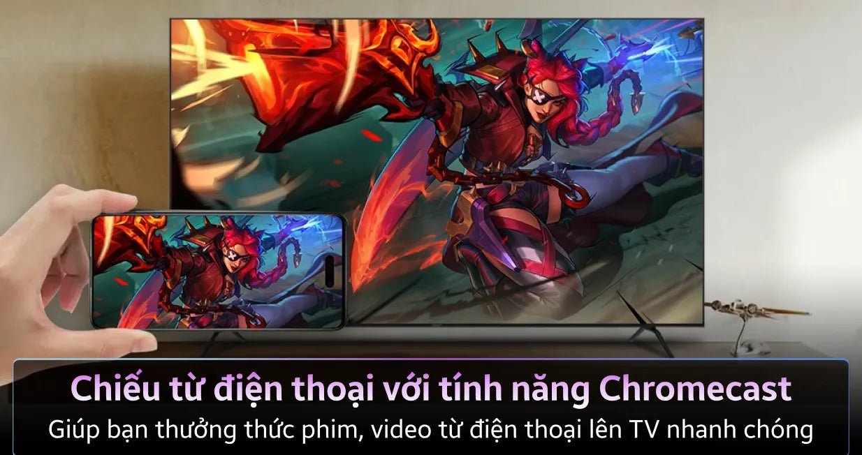 Google Tivi AQUA UHD 4K 2024 (AQT50K800UG)