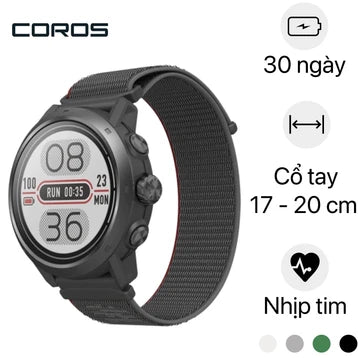 Đồng hồ thông minh Coros Apex 2 dây nylon